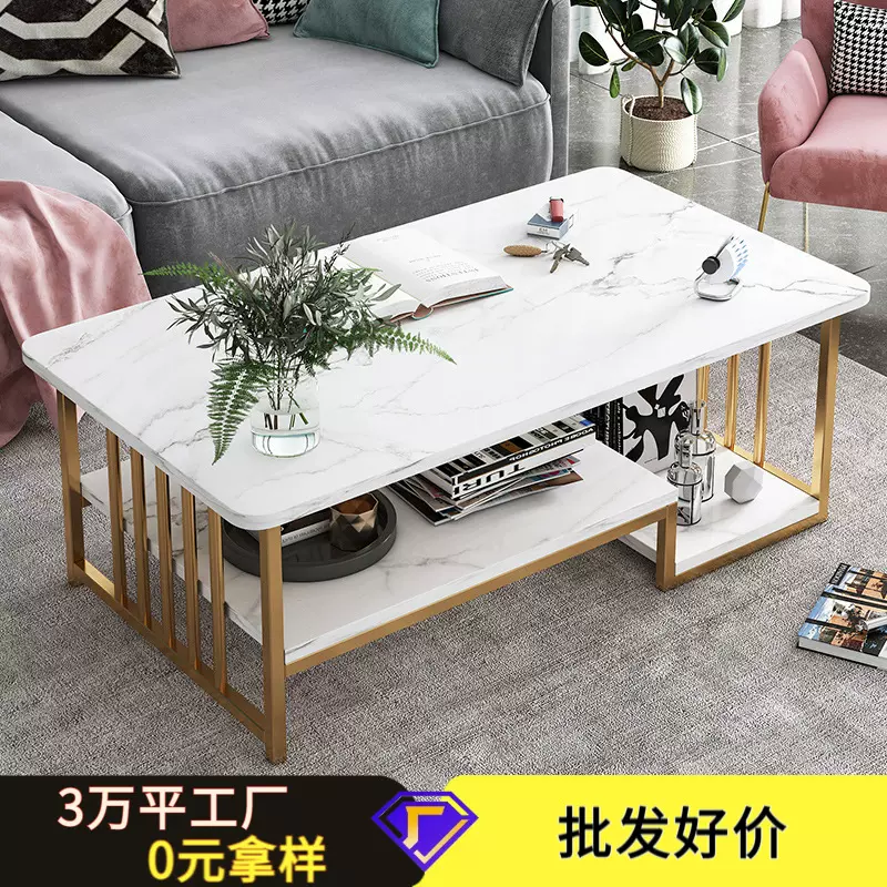 跨境爆款茶几意式极简客厅家用小茶台简约小户型简易茶几桌子茶桌