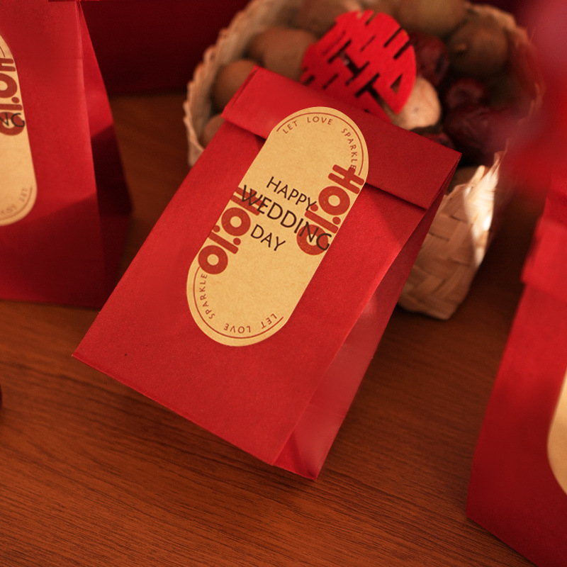 [원래 펄프 수입지] Xicheng 스티커 + 선물 가방