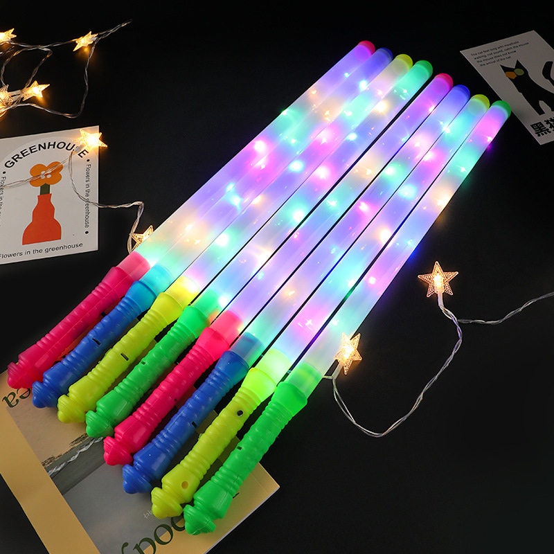 カラーモノクログロースティック卸売電子 LED 7 ライトミディアムグロースティックカラフルなグロースティックフラッシュスティック卸売|undefined