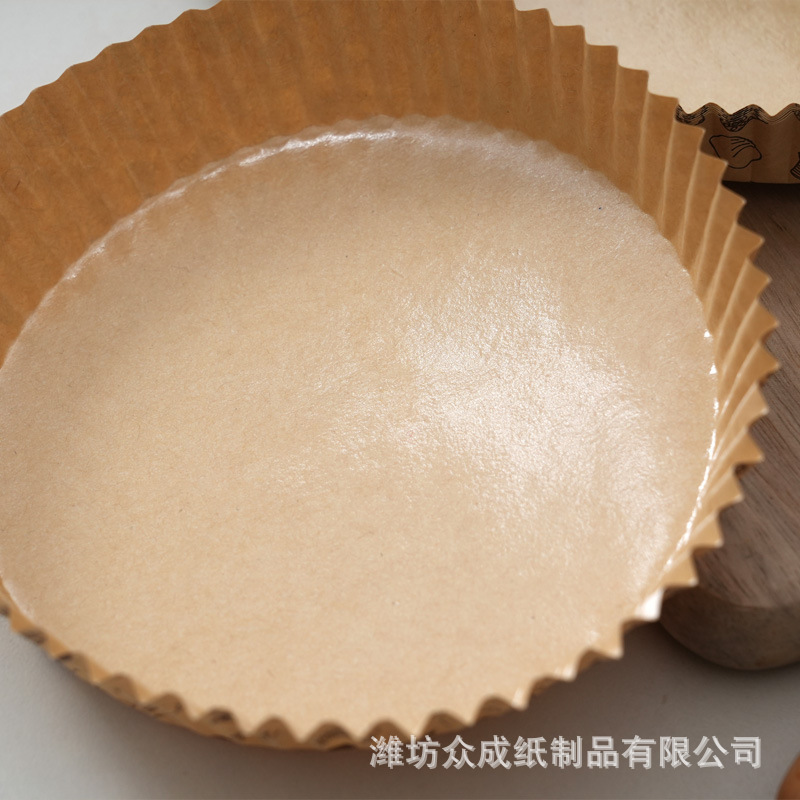 家庭用食品グレードの使い捨てクッキングペーパーエッグタルトパンベーキング特殊シリコーンオイルペーパー防水耐油ピザパン|undefined