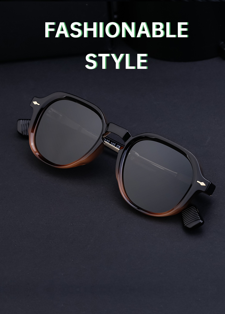 Neue europäische Mode polarisierte Sonnenbrillen vollständiger Rahmen Herren Outdoor-Sonnenbrillen Herren kleiner Rahmen Brille Sonnenbrillen