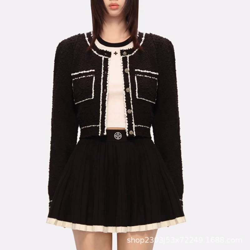 Фитингованный жакет, стиль Chanel