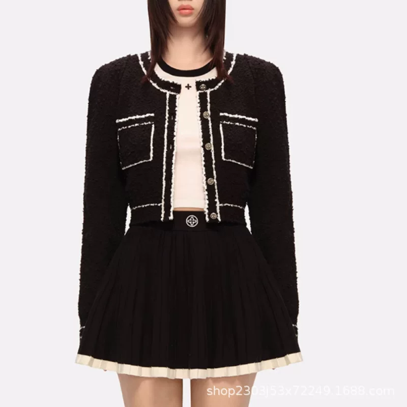 Фитингованный жакет, стиль Chanel