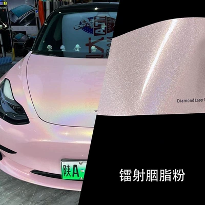 Auto Color Change Film – Gray Color Changing Film Pearlescent Color - colorful-laser-rouge-powder-15217m-paper-base