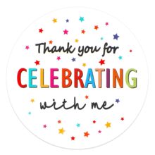 Thank You for Celebrating with Us���x�x�N�� �YƷ�˺���Y����