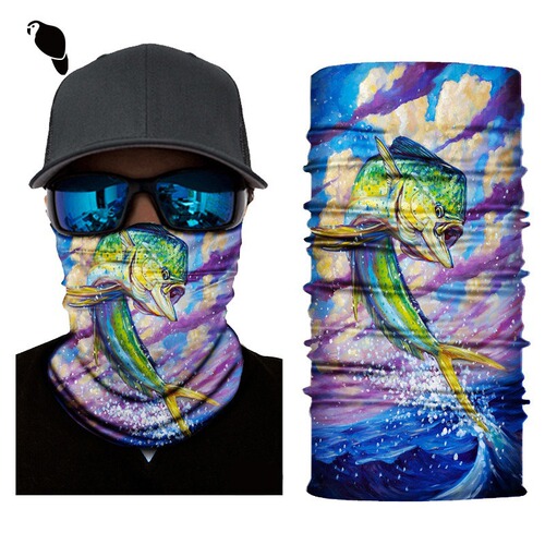 Pattern Series Magic Scarf Outdoor Cycling Sun Protection Windproof Face Mask Sports Sweatproof Seamless Neck Gaiter