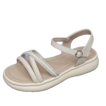 2026 verano nuevo dedo abierto correa de abertura superficial confortable sola sola solazo de hebilla casual sandalias romanas