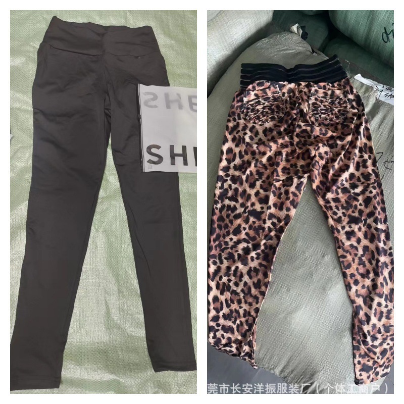 Comercio exterior Shein marca yoga fitness elástico rápido secado pantalones deportivos para correr entrenamiento transpirables pantalones de yoga