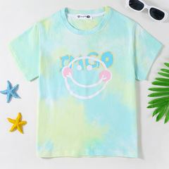 2024 Mother and Daughter/Mother and Son Matching Outfits Summer Casual Beach Wear Family of Three Summer Fashion T-Shirts