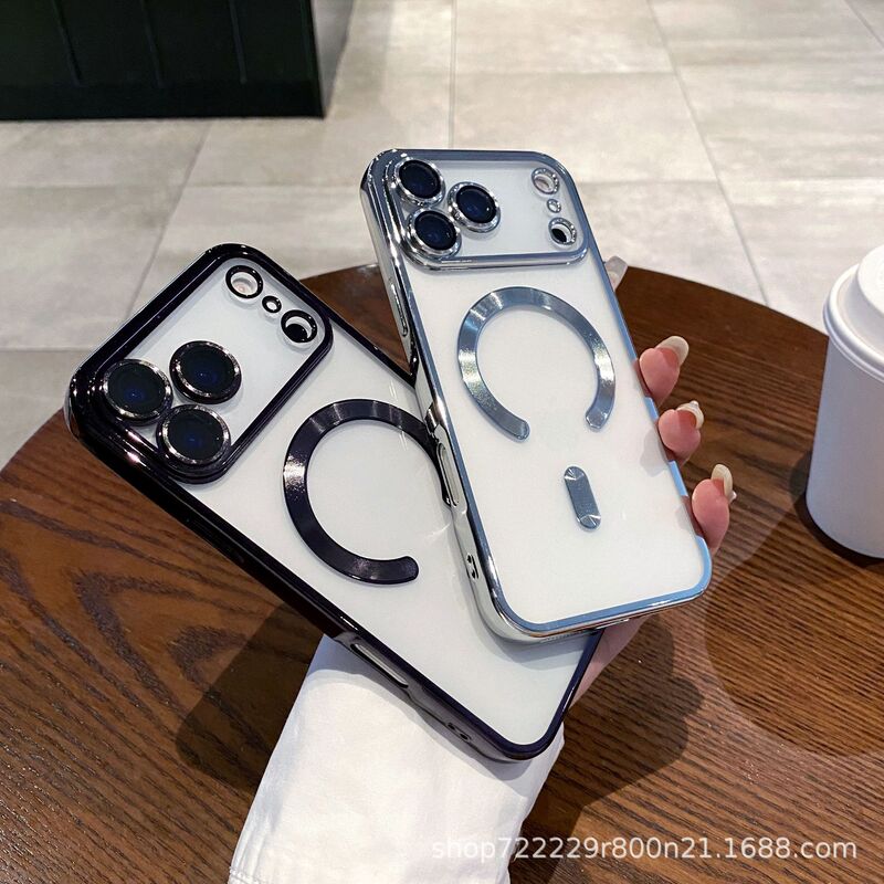 磁吸适用苹果17PROMAX保护套自带镜头膜17Ari软壳iPhone17手机壳|undefined