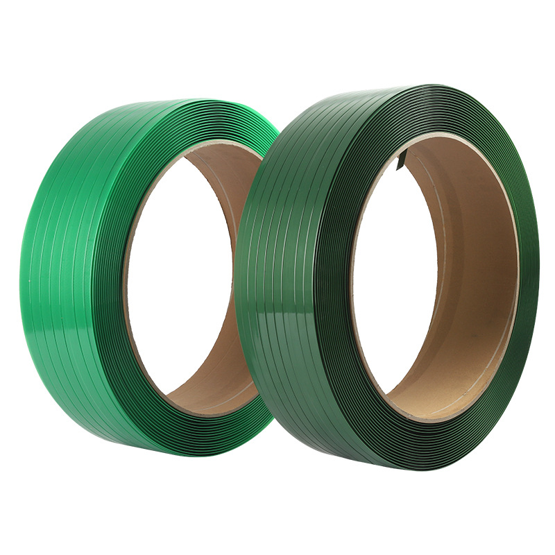 Cinturón de embalaje de acero plástico para máquina PET Cinturón de embalaje de acero plástico para máquina Cinturón de embalaje Cinturón de embalaje de plástico Cinturón de embalaje Verde pe