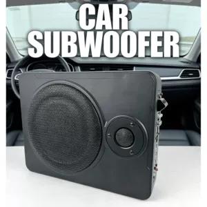 Avtomobil Audio Ultra-Nazik Oturacaqaltı Sabvufer 8/10 düym, 12V Naqilli