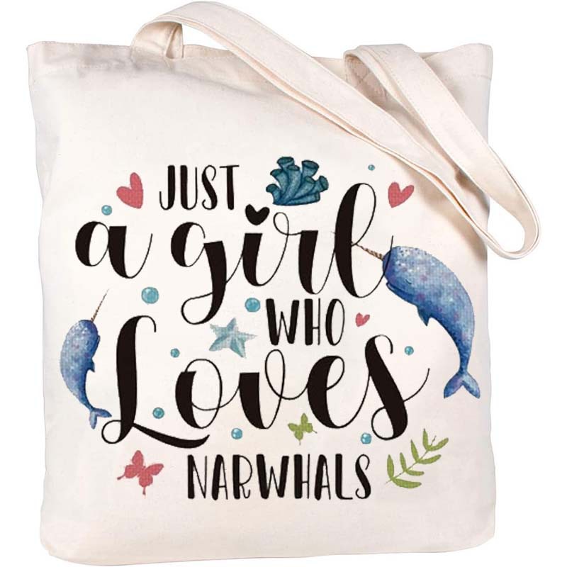 Transfronterizos Amazon pop día del maestro regalo impresión bolsa de lona bolsa de hombro bolsa plegable bolsa de mano bolsa de compras