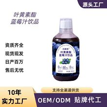 定制叶黄素酯蓝莓汁果饮饮品500mL浓缩原浆汁饮料批发