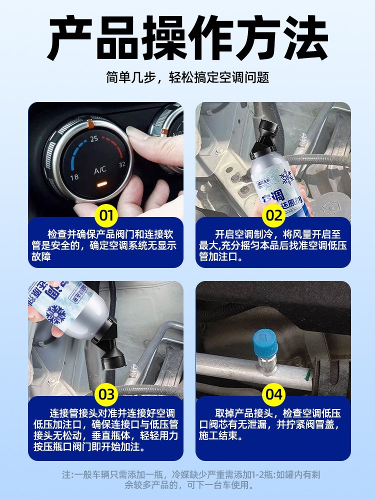 Suitable for car air conditioning, antifreeze recovery agent, refrigerant, summer in-car cooling tool, rapid cooling agent, refrigerant
