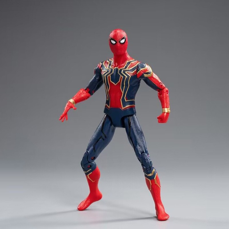 アベンジャーズフィギュアキャプテンアメリカスパイダーマンアイアンマンレッドジャイアントライトレス人形モデル装飾品卸売|undefined