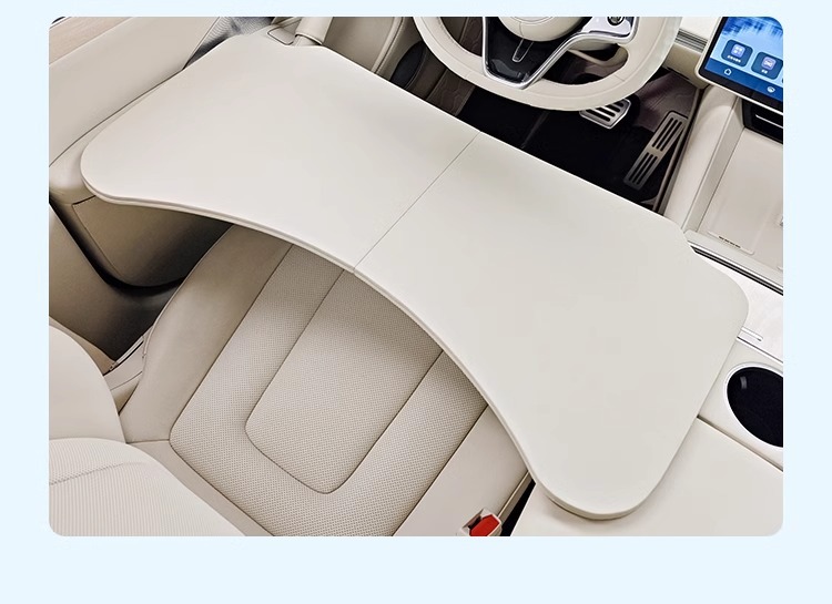 Suitable for Zhijie R7 Car-Mounted Small Table, Front-Row Folding Dining Table, Office Desk, In-Car Steering Wheel Table, Foldable