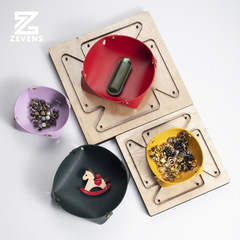 皮盤子刀模 皮具收納盒鋒利耐用手工DIY皮革工具版型皮革下料工具