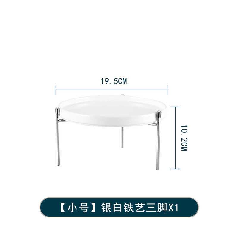 シンプルなヨーロッパ式の陶磁器のケーキの棚の置物の白い多層のケーキの皿のお菓子のトレーの高足の皿の屋外の集まり|undefined