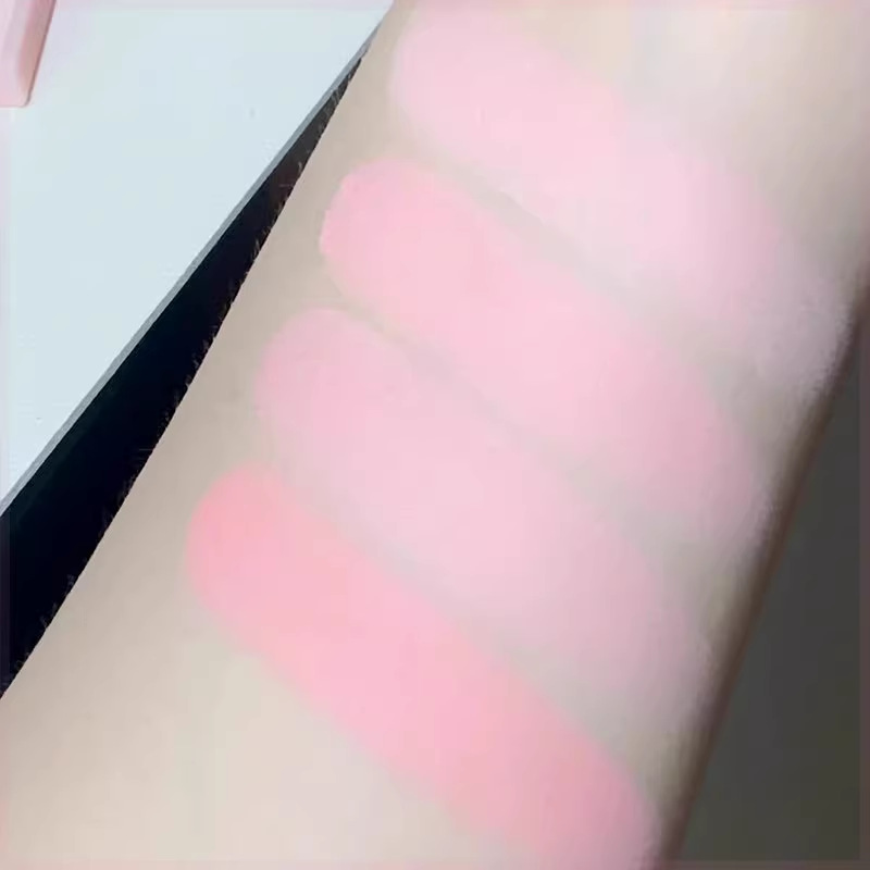 Capel verano Super helado de leche rubor de cuatro colores sombra de ojos colorete melocotón iluminador contorno estudiante rubor asequible