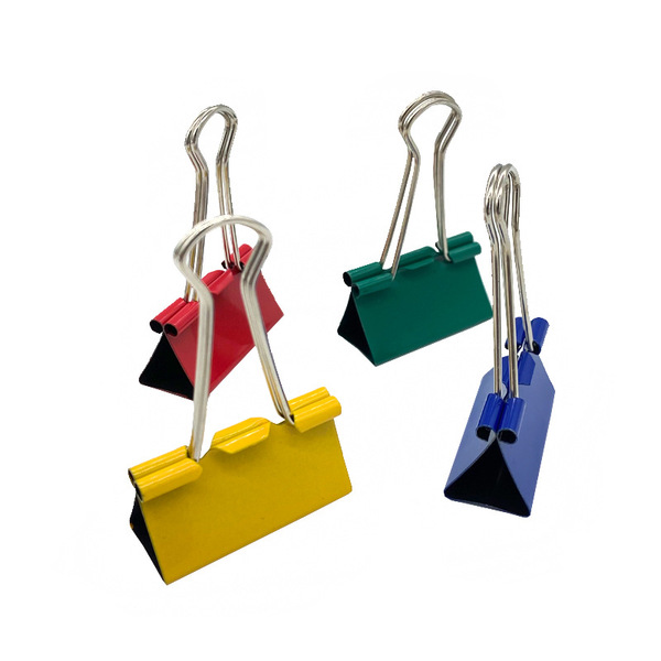 Cross-border special deep color file binding clip 41mm color…