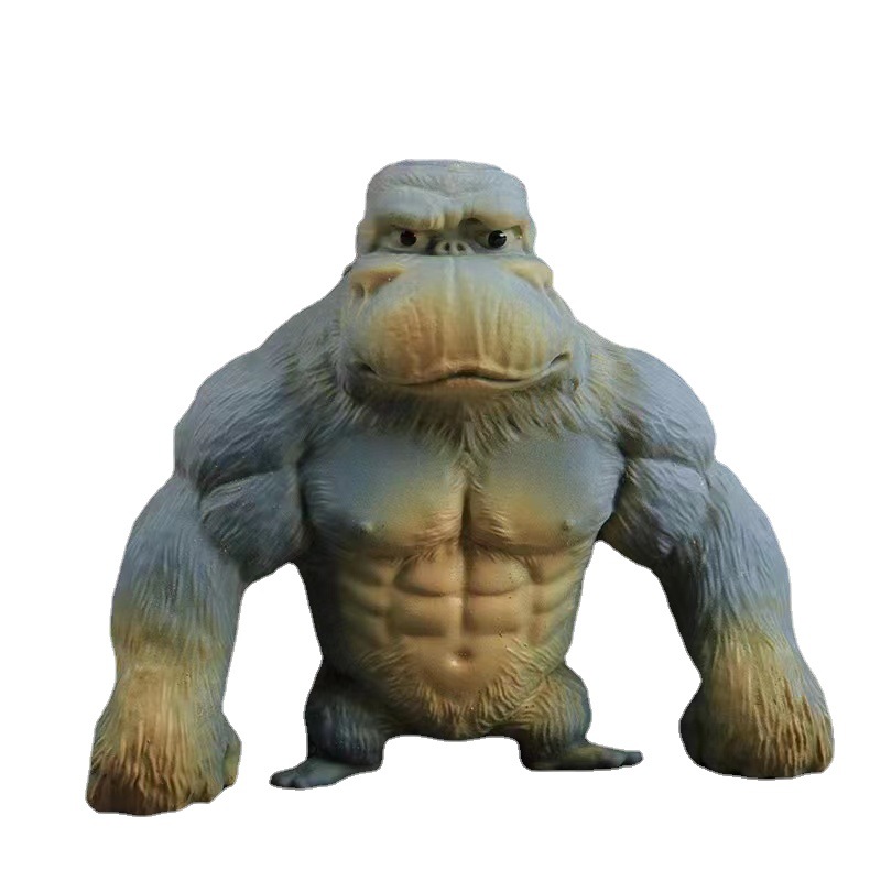 Creativo gorila descompresión juguete Lala arena lento rebote animal truco ventilación descompresión pellizco juguete muñeca