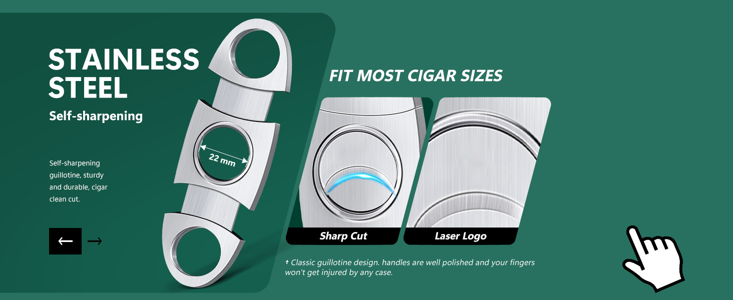 Cross-border Wholesale Scissors, Portable Double-edged Tool, Cigar Cutter_voghion.com