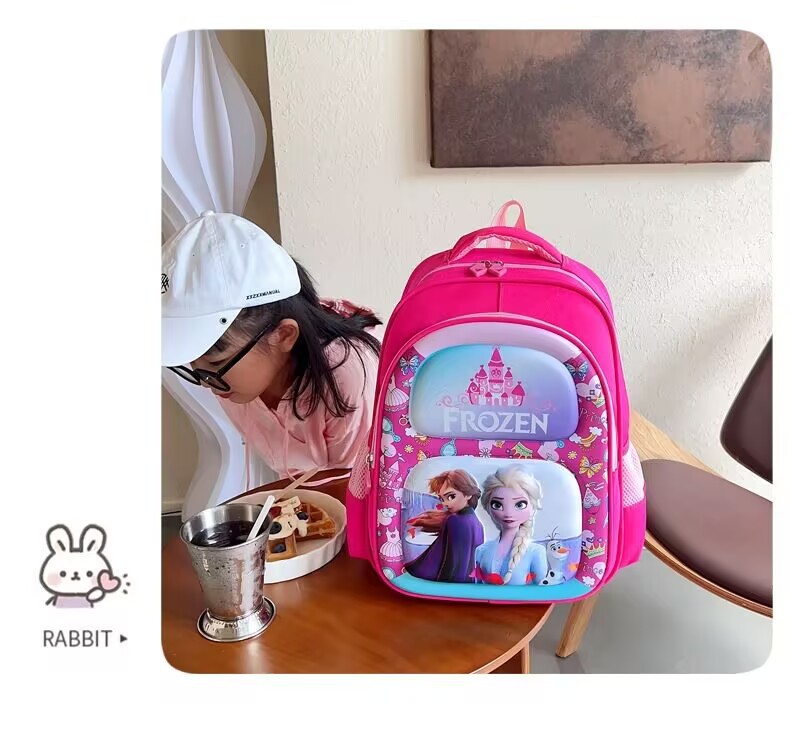 Mochila escolar nueva para estudiantes de primaria, de gran capacidad, de nailon, mochila de jardín de infantes, impermeable de PVC, mochila de Spider-Man