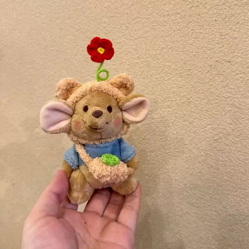 厨师小豆袋鼠东迪小豆毛绒公仔包包挂件汽车钥匙扣送女友生日礼物|undefined