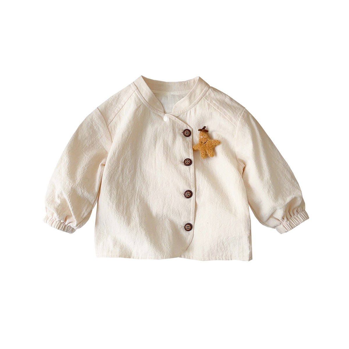 2025 modelos de primavera para niños de 1 a 3 años ropa de primavera coreana estrellas de dibujos animados estilo occidental traje de dos piezas para bebés tipo A