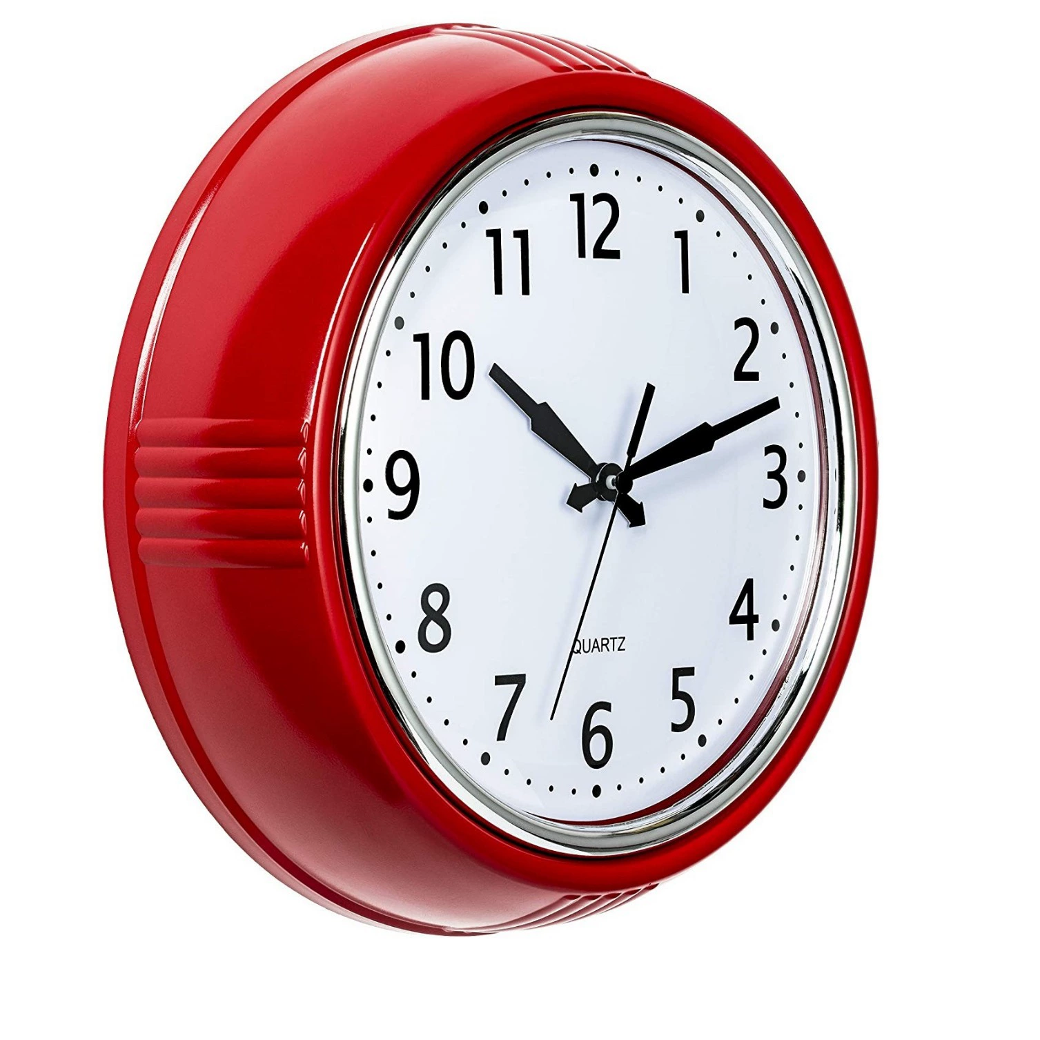 Простой стиль настенные часы металлические алюминиевые часы лицо дизайн тенденция дома немой часы завод прямых поставок