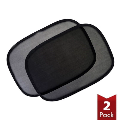 Cross-Border Car Sun Visor Universal Super Sticky Adsorption Car Window Sunshade Baby Curtain Side Shield Car Sunshade (Sun shade) - 2-pieces-of-transparent-film-21inch-x-14inch-approx-533cm-x-356cm