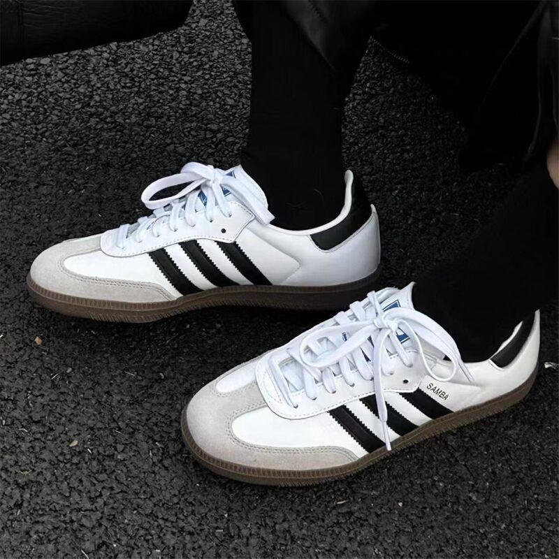 Cross-border Samba classic women's shoes, American retro white sneakers, casual low-top sports shoes, German training shoes