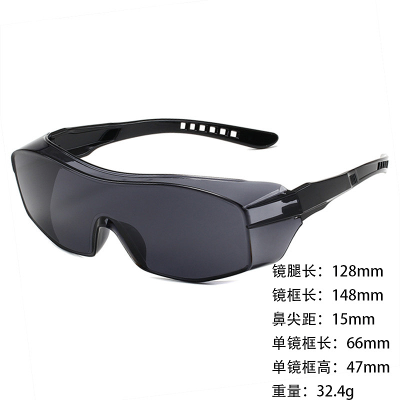 ANSIZ87 Gafas EN166 salón de belleza láser rojo verde azul soldadura eléctrica negro IPL gafas OPTE depilación ligera