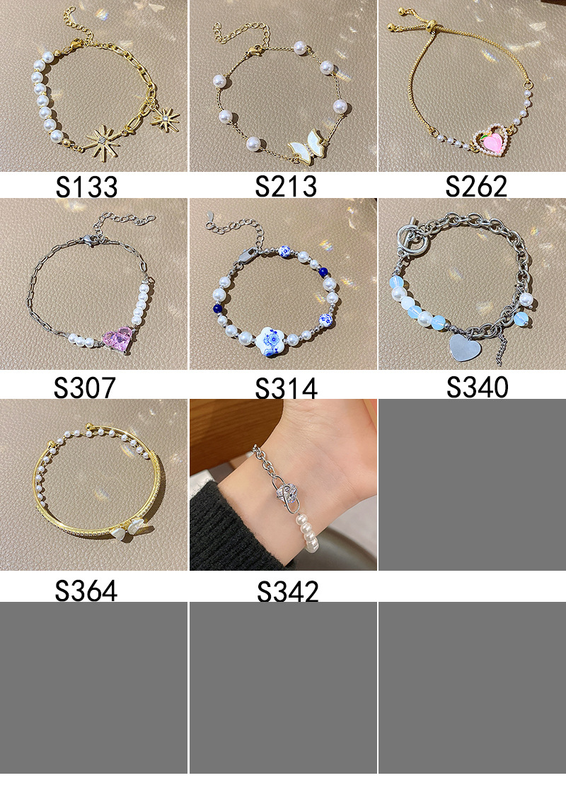 Elegant Geometric Alloy Copper Plating Artificial Pearls Womenu0027S Bracelets