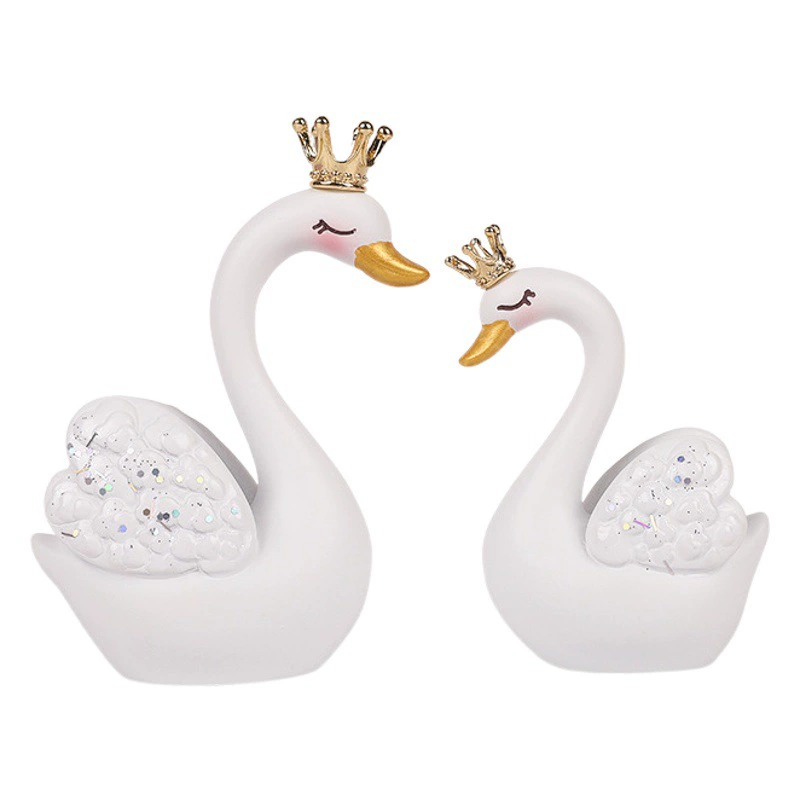 Декоративное украшение для приборной панели автомобиля в стиле «Белоснежка», милые парные фигурки для декора салона.