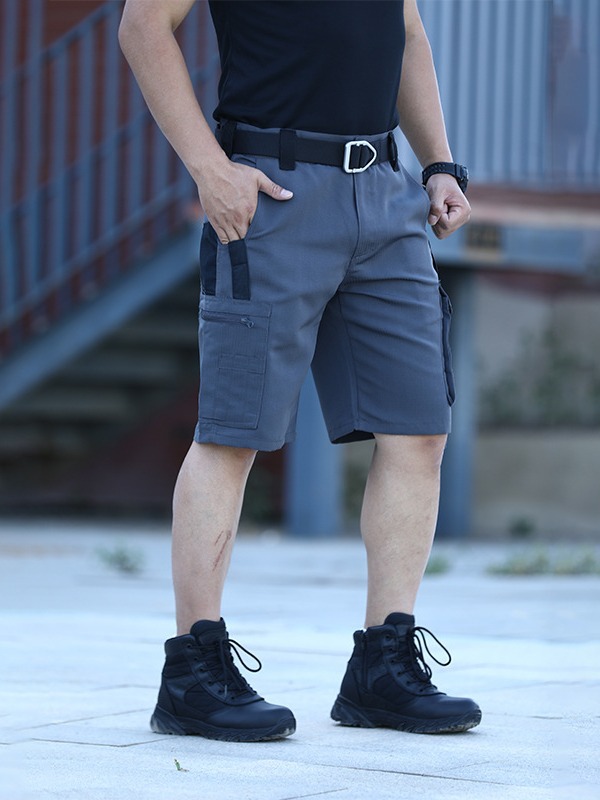 Fábrica directa de pantalones tácticos para hombres, pantalones cortos de camuflaje militares rápidos, bolsillos de herramientas al aire libre, pantalones impermeables.