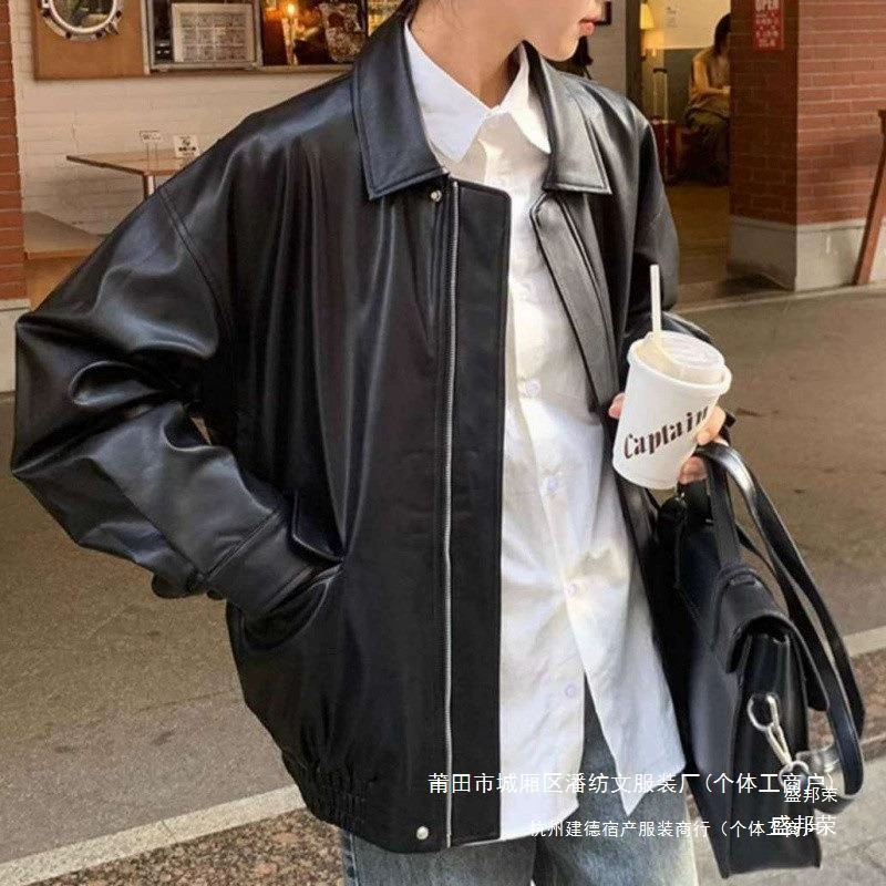 Модная ретро-куртка, западный стиль, осень, oversize, американский стиль