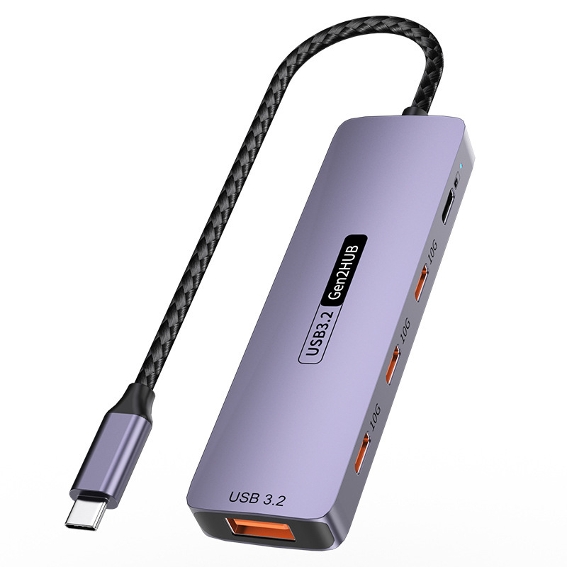 Typec10G Expansion Dock Is Suitable for Macbookpro/Airm, Apple, Huawei Mobile Phones and Tablets, USB Expansion
