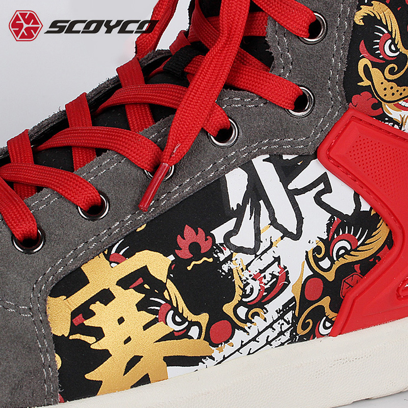 Saiyu ciclismo Jersey botas equipo de la motocicleta de los hombres zapatos de la motocicleta zapatos de invierno impermeable Knight Racing off-road León