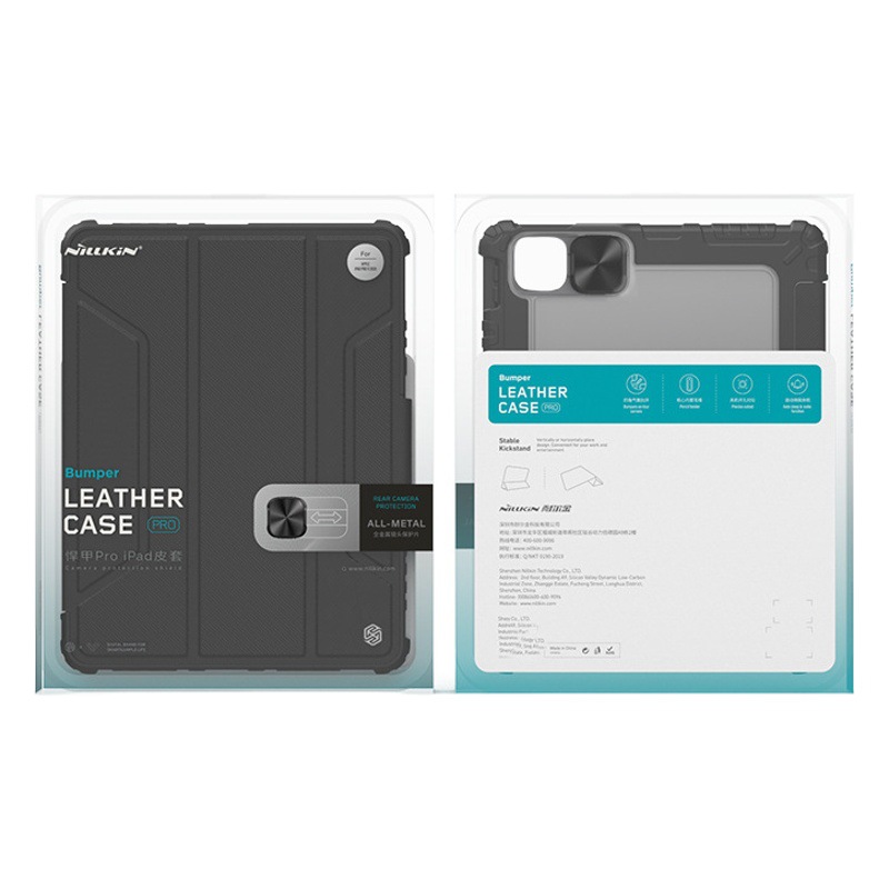 Nillkin para iPad aire 4/5 10,9 Pro 11 2022 2021 resistente armadura Pro Funda de cuero