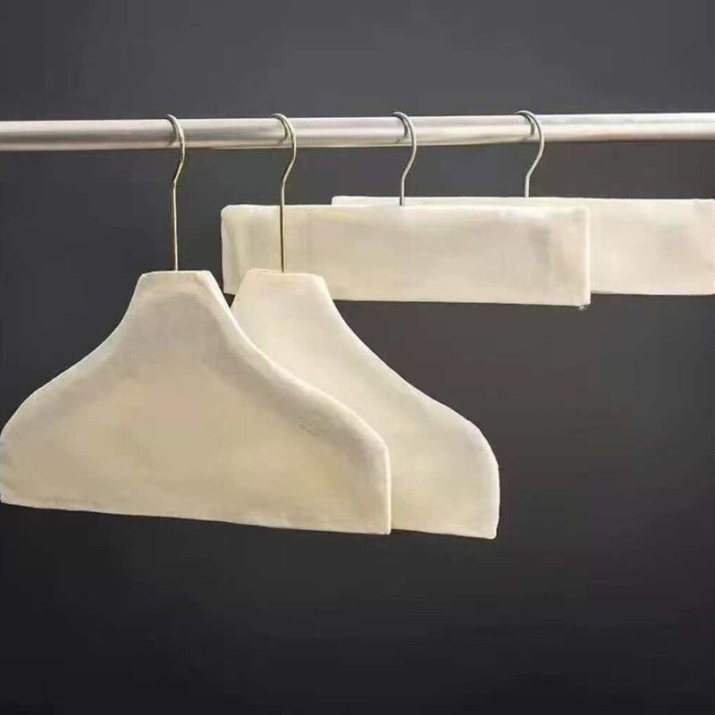 Clothing Store Hanger Covers, Non-Slip Cotton and Linen Hanger Covers, Dustproof, Anti-Slip, Seamless, Versatile Cloth Covers Wholesale Clothing Store Hanger Covers, Non-Slip Cotton and Linen Hanger Covers, Dustproof, Anti-Slip, Seamless, Versatile Cloth Covers Wholesale