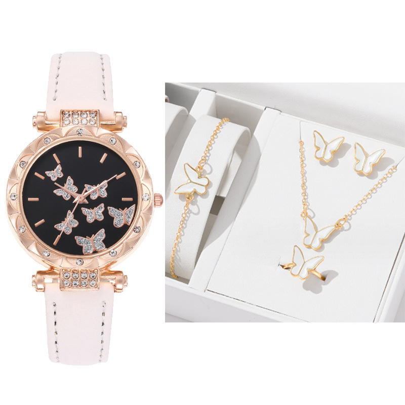 Casual Butterfly Buckle Quartz Women's Watches display picture 3