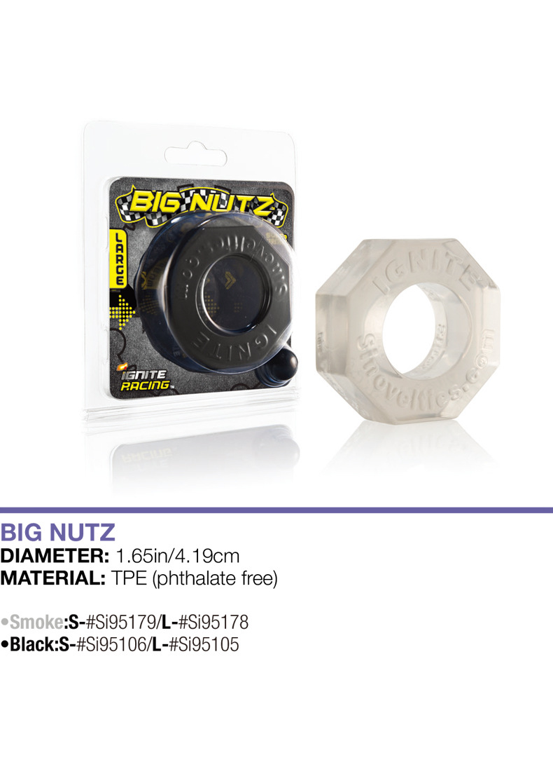 Screw-Type Male Stamina Ring, TPE Couples Cock Ring, Anti-Slip Threaded Design — detail image 2