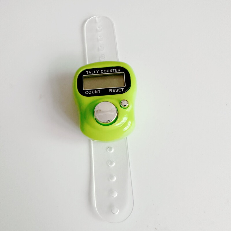 指カウンターの指輪の点数器の電子カウンターのミニリングのデジタル表示のカウンターの現物の卸売り|undefined