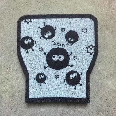 Foot Pad No.9 MZmix Special: Electric vehicle foot mat - coal-briquettes-no-9-mzmix-without-side-tread-version