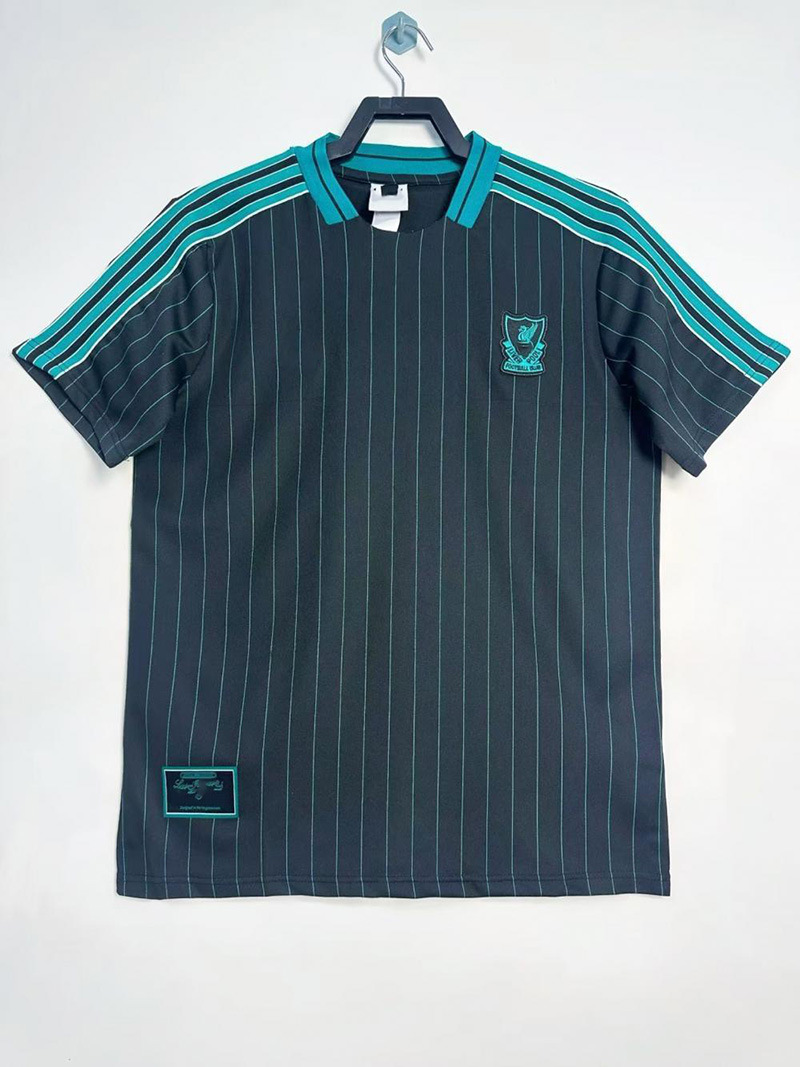 adidas x Liverpool FC Retro 1993/94 Away Jersey Black/Green