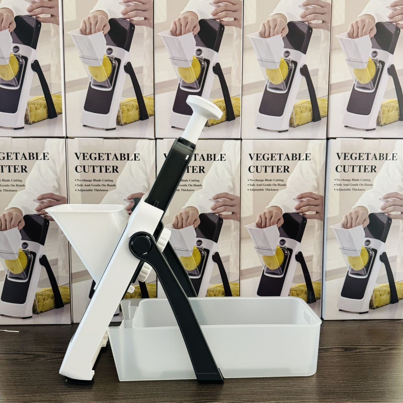 Cuarta generación de raspador de seda, cortador de verduras multifuncional, cortador de papas de seda, cortador de limón, nuevo artefacto de corte de verduras doméstico
