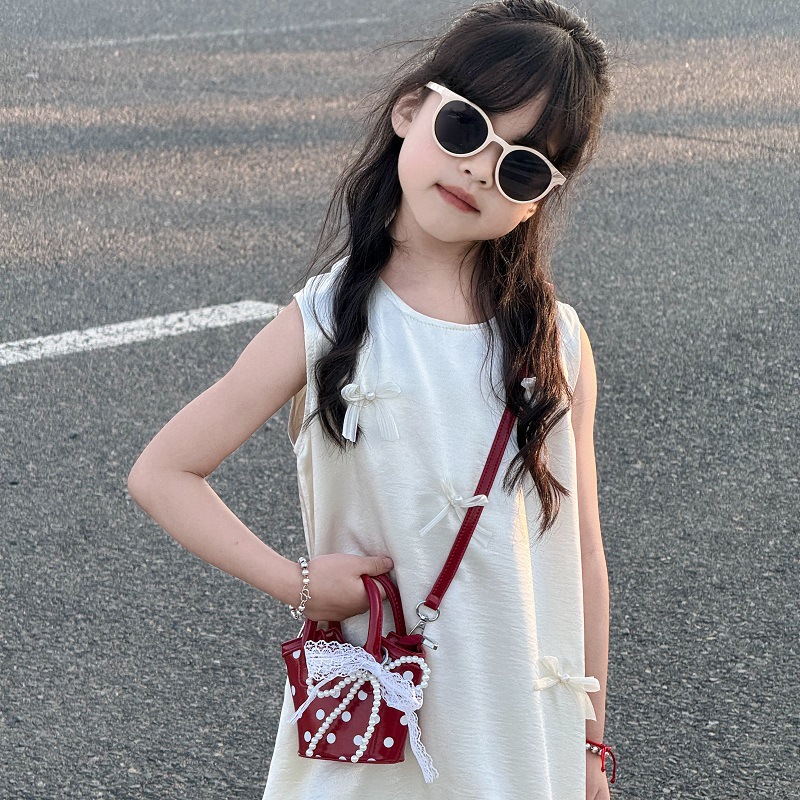 Sweet Pearl Bow Girl Shoulder Bag Bag