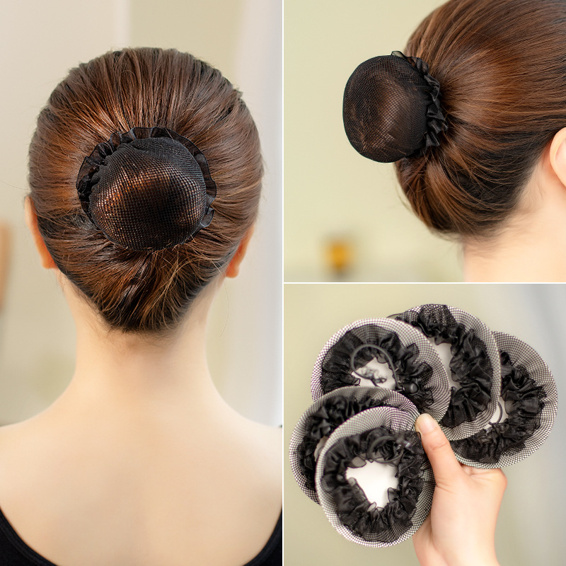 Dance Exam Hair Bun Net, Magic Hair Bun Tool for Girls, Invisible Hair Net, Little Girl Hair Tie, Hair Accessory
